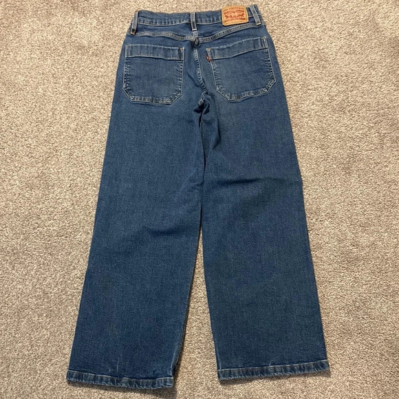 Levi’s Mile High Cropped Wide Leg jeans 26 - Picture 13 of 16